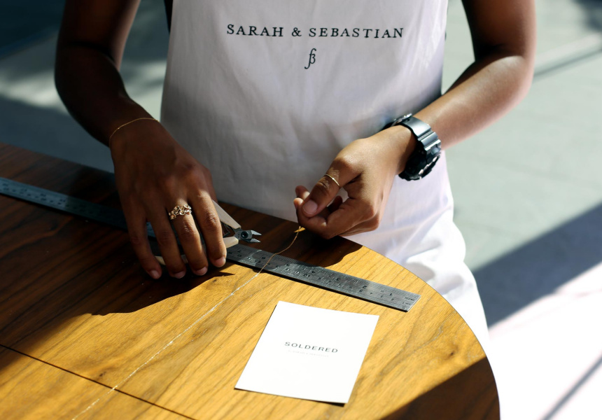 Sarah & Sebastian’s Take on the “Love Bracelet” Returns