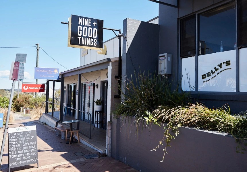 Delly's Really Good Sandwiches and Small Town Provisions wine bar, Milton