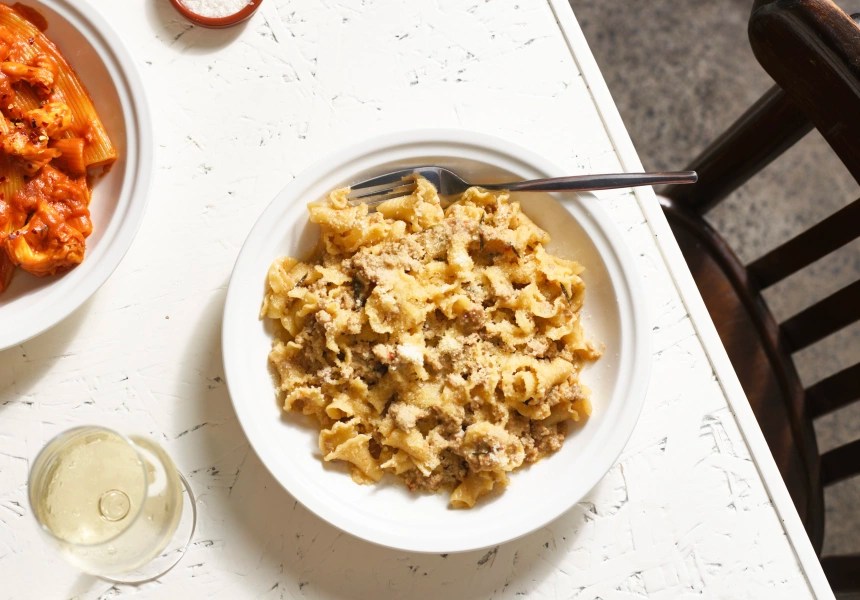 Recipe Totti's MilkBraised Pork and Chilli Pasta
