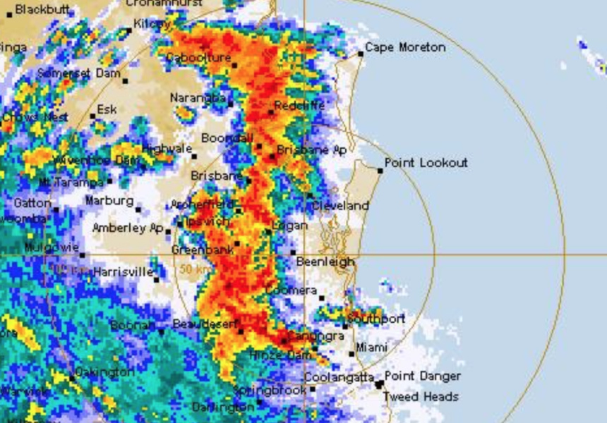 Traffic Chaos as Major Storms Hit Brisbane