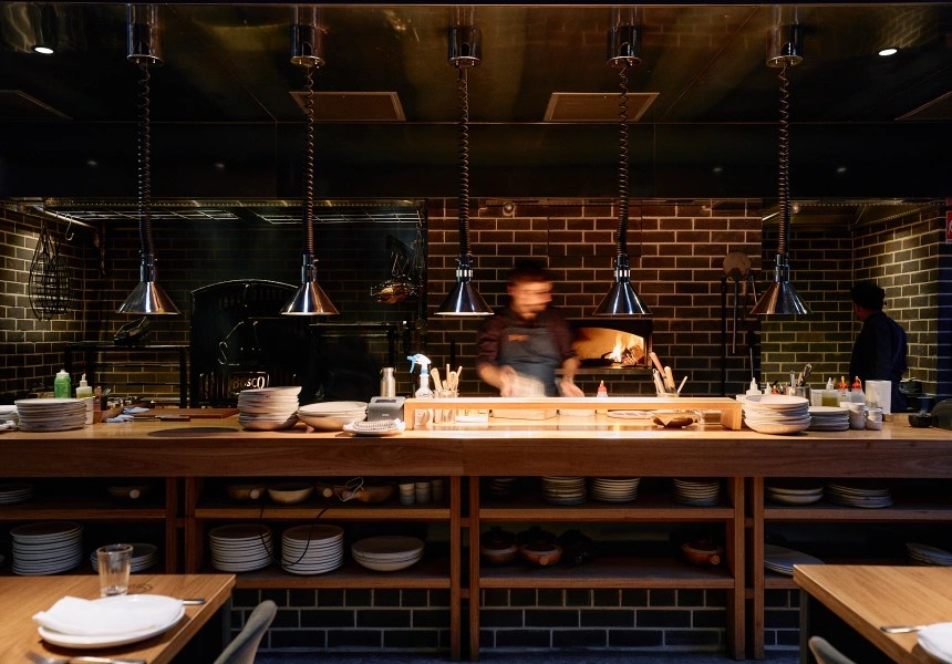 Meet Bosco, a Rustic OpenFire Grill in a Newstead Warehouse by the Bar