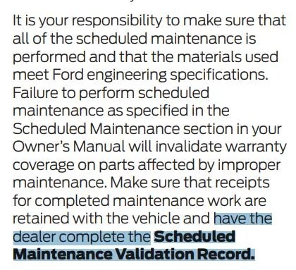 Dealer Maintenance Record? | 2021+ Ford Bronco Sport Forum