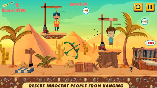 Gibbets Rescue Master 2d Archery Challenge APK Download For Free