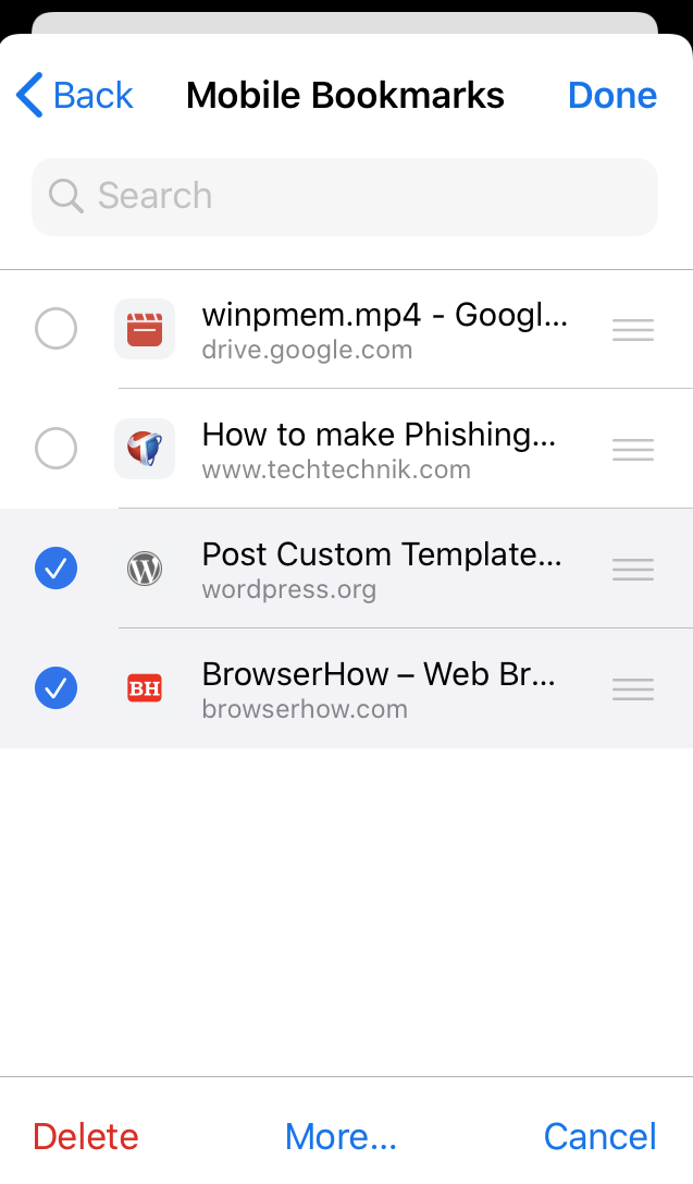 How to Bookmark and Manage Bookmarks in Chrome iOS?