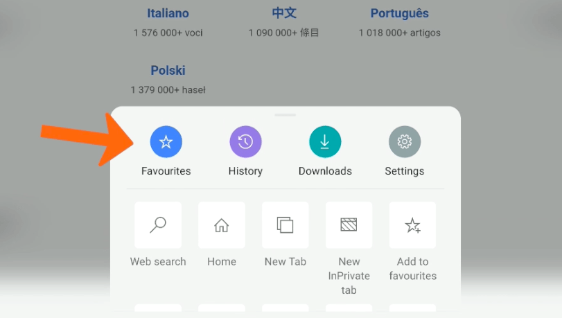 How to Bookmark or Favorite in Edge Android and Manage it?