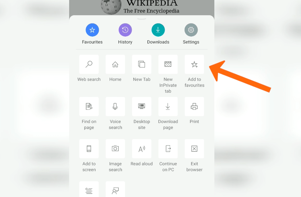 How to Bookmark or Favorite in Edge Android and Manage it?