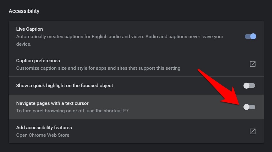How to Disable the Blinking Text Cursor in Chrome