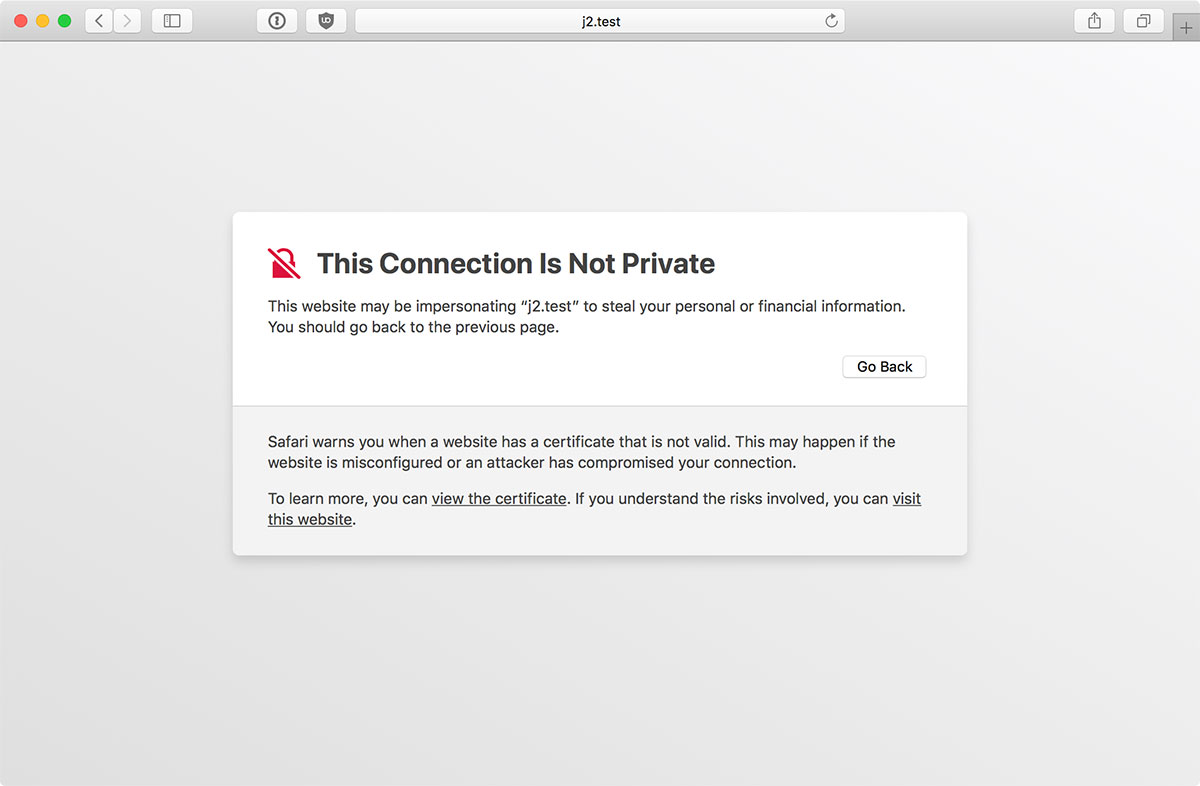 How to Fix This Connection is Not Private in Safari Mac?