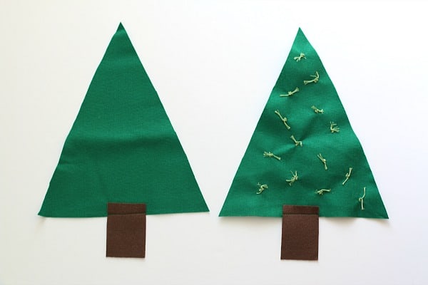 Christmas Activities For Kids Button Christmas Tree Buggy And Buddy