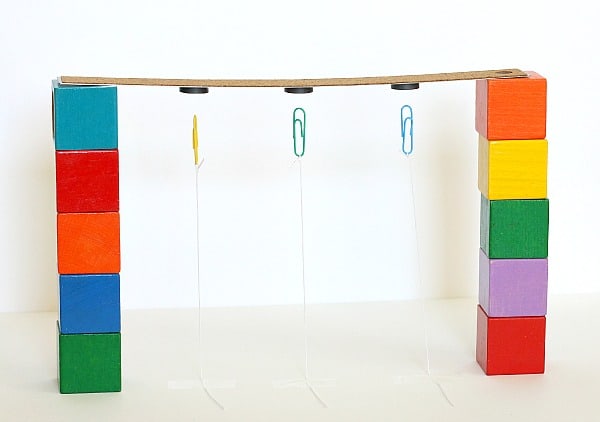 Easy Science Experiments for Kids Gravity Activity with Paperclips