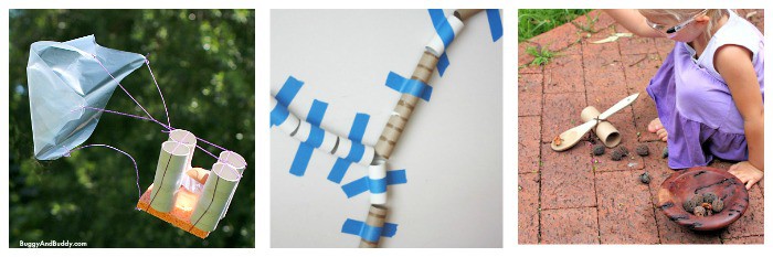 Science Projects with Cardboard Tubes - Buggy and Buddy