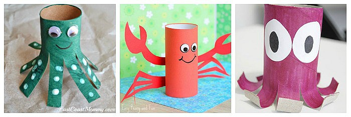 Ocean Crafts for Kids Made from Common Materials Around the House Buggy and Buddy