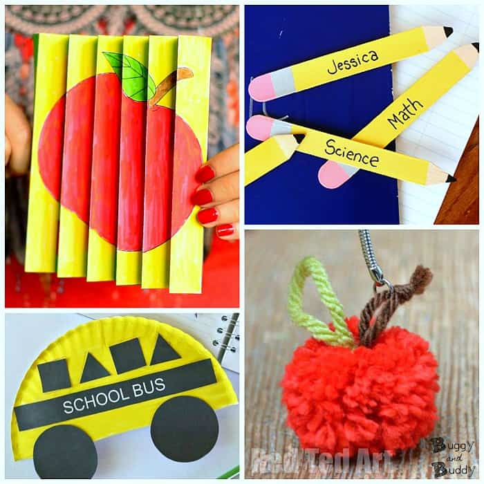 25+ Back to School Crafts for Kids Buggy and Buddy