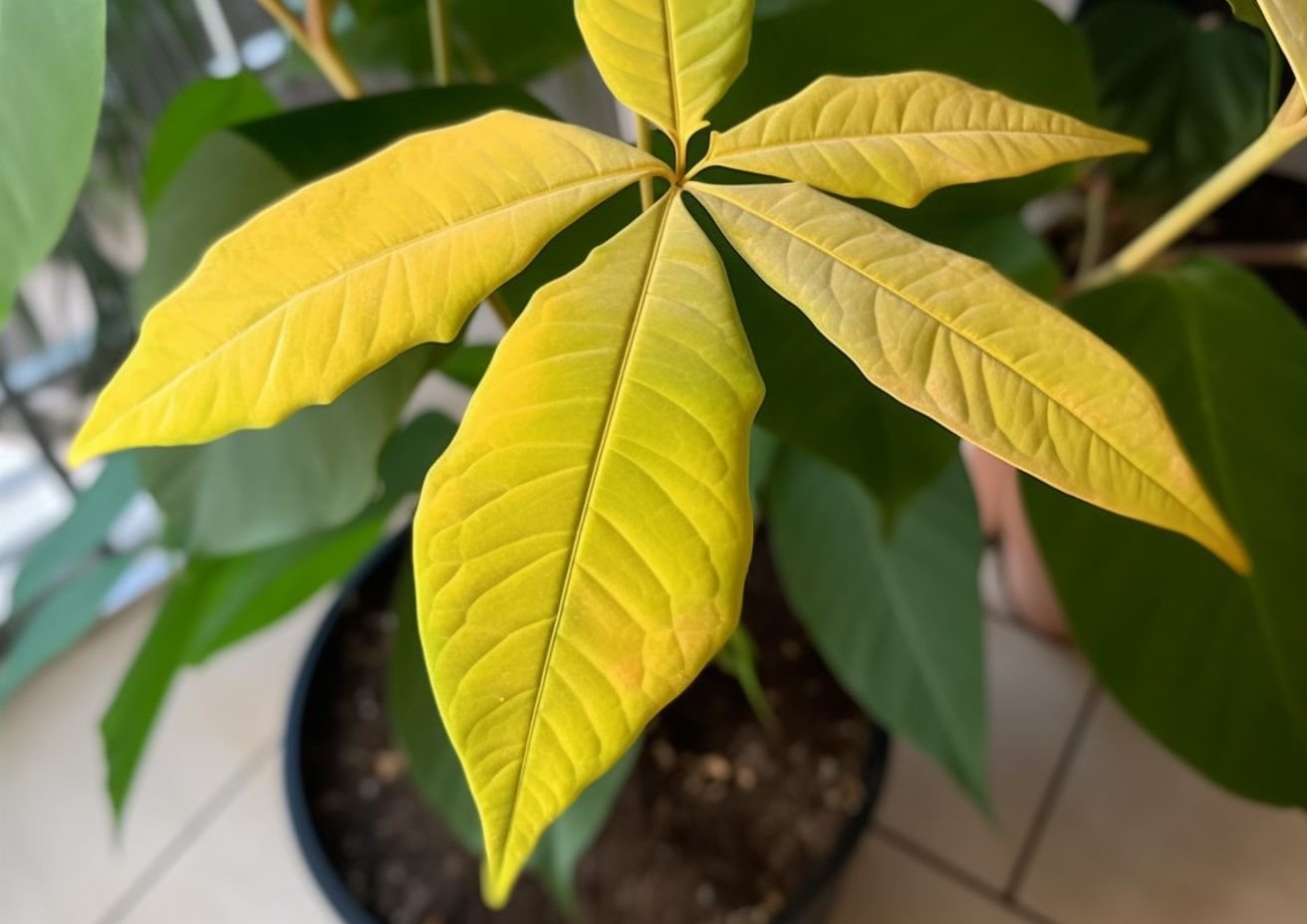 Why Does My Money Tree Have Yellow Leaves? easyplant