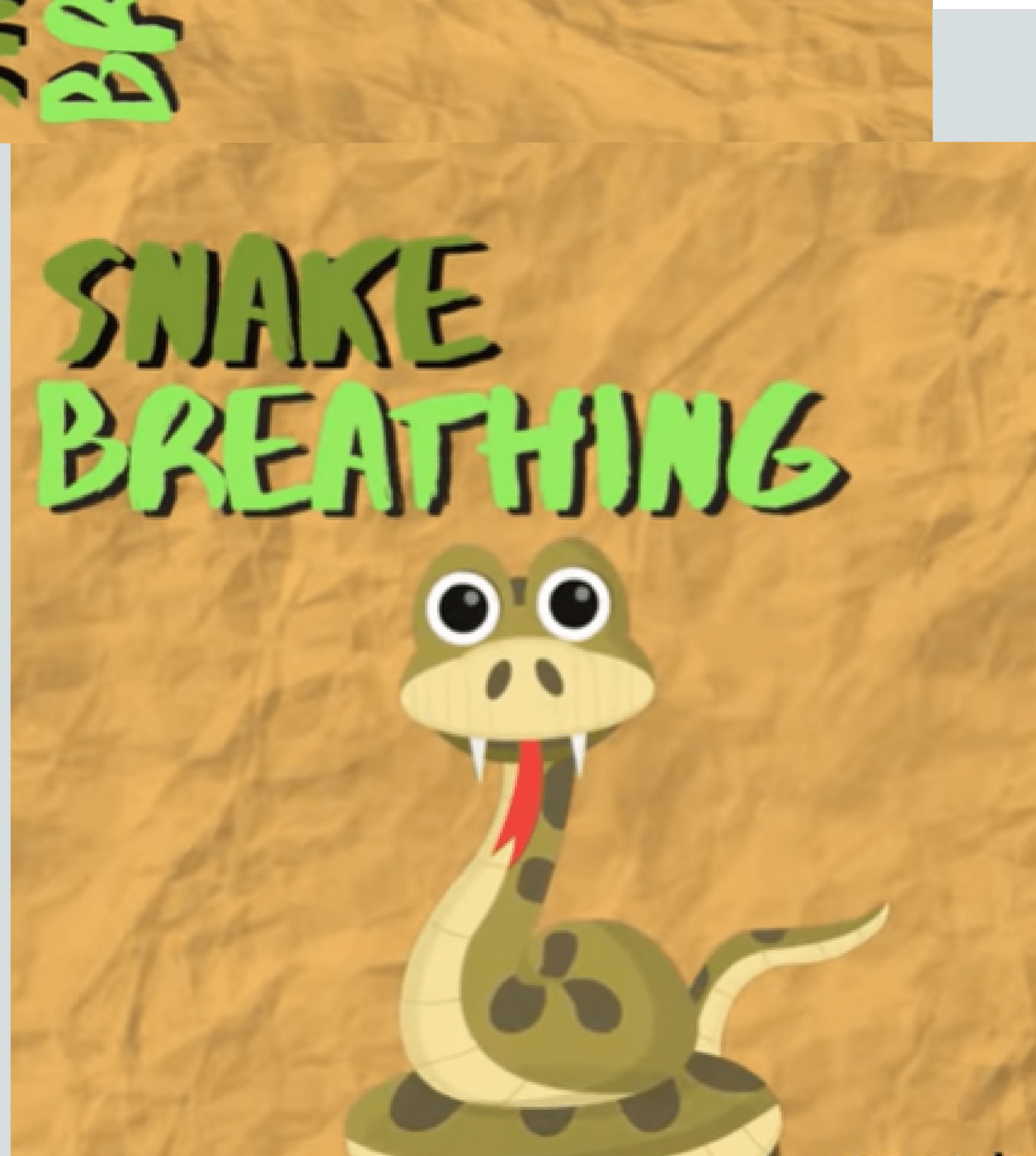 Snake breathing Momentous Institute