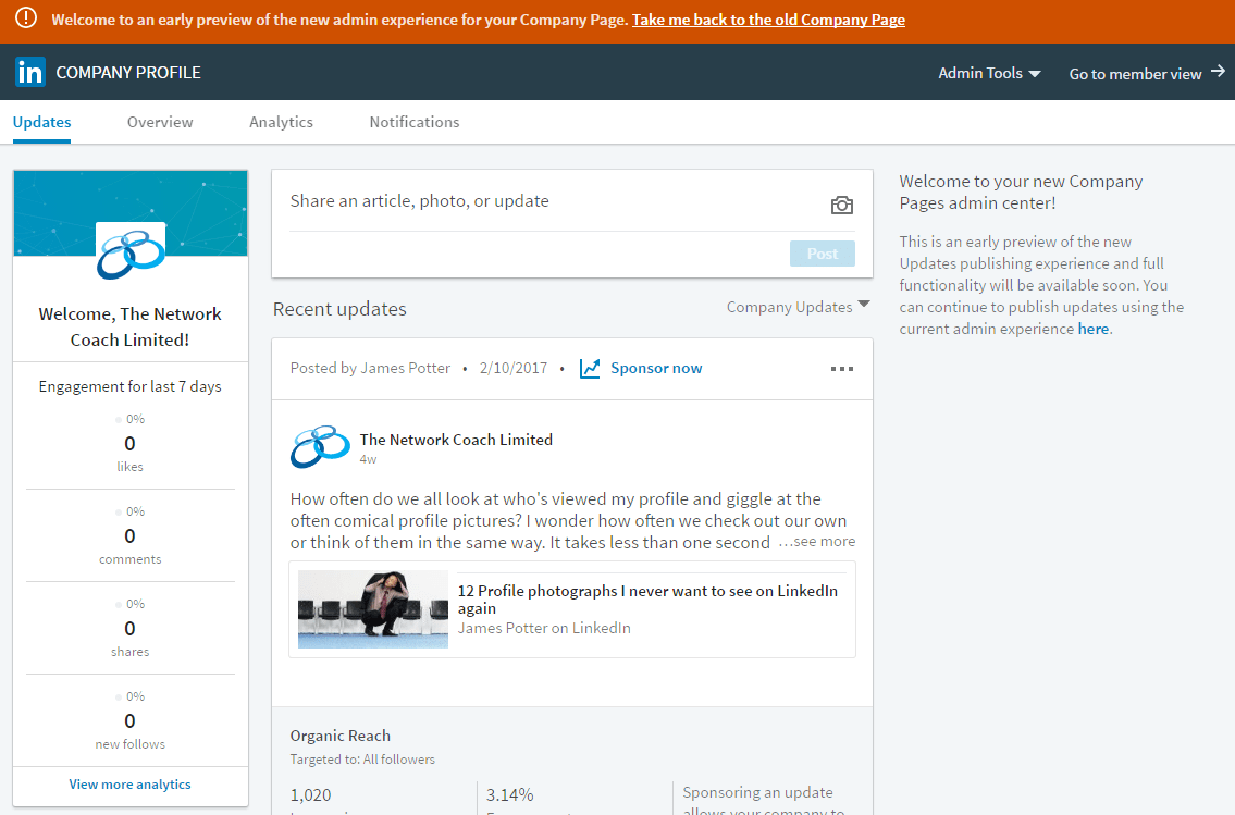 How to Get Admin Rights On Your LinkedIn Company Page Business 2