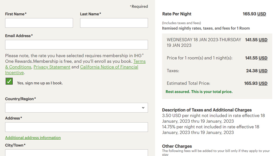 Topic Hotel resort fees, amenity fees and taxes Business Traveller