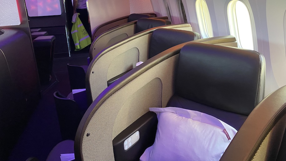 Flight review Virgin Atlantic B787 Upper Class LondonCape Town