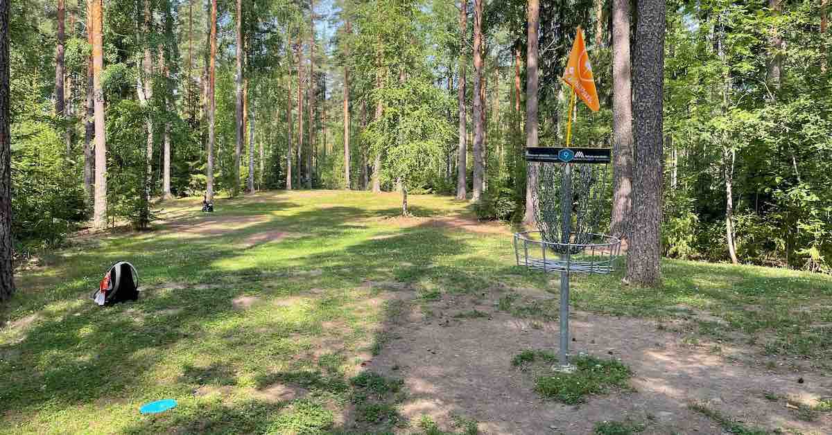 World's Best Disc Golf Courses 10 Kippasuo Pro DiscGolfPark, Heinola, Finland Release Point