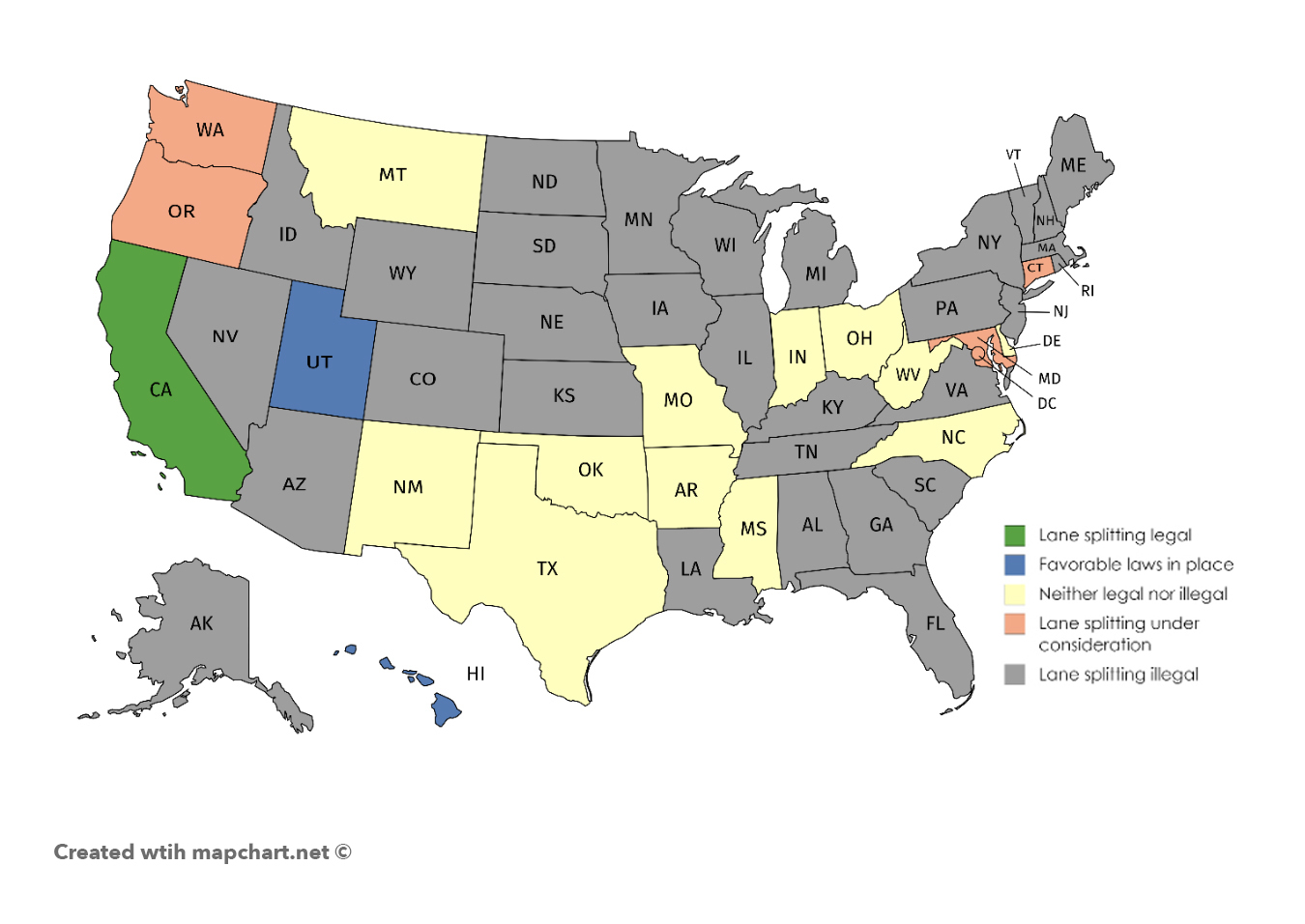 The Motorcyclist’s Guide to Lane Splitting. Being Safe on the Road.