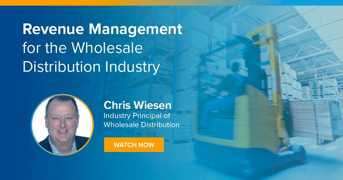 Revenue Management for the Wholesale Distribution Industry Vistex, Inc