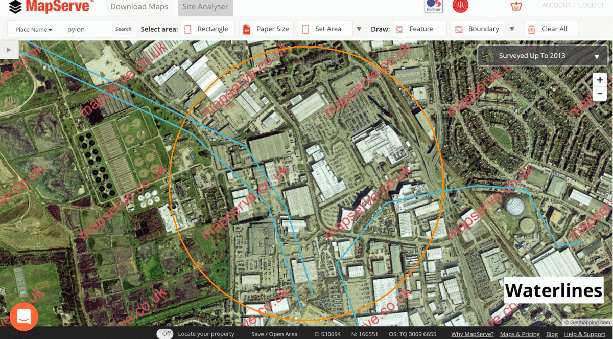 Create Maps for Design & Access Statements MapServe®
