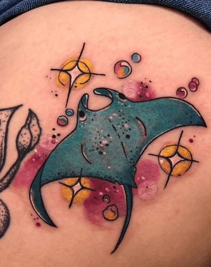 Everything You Wanted To Know About: Stingray Tattoos | Tattoos Wizard 529_x_419_jpg
