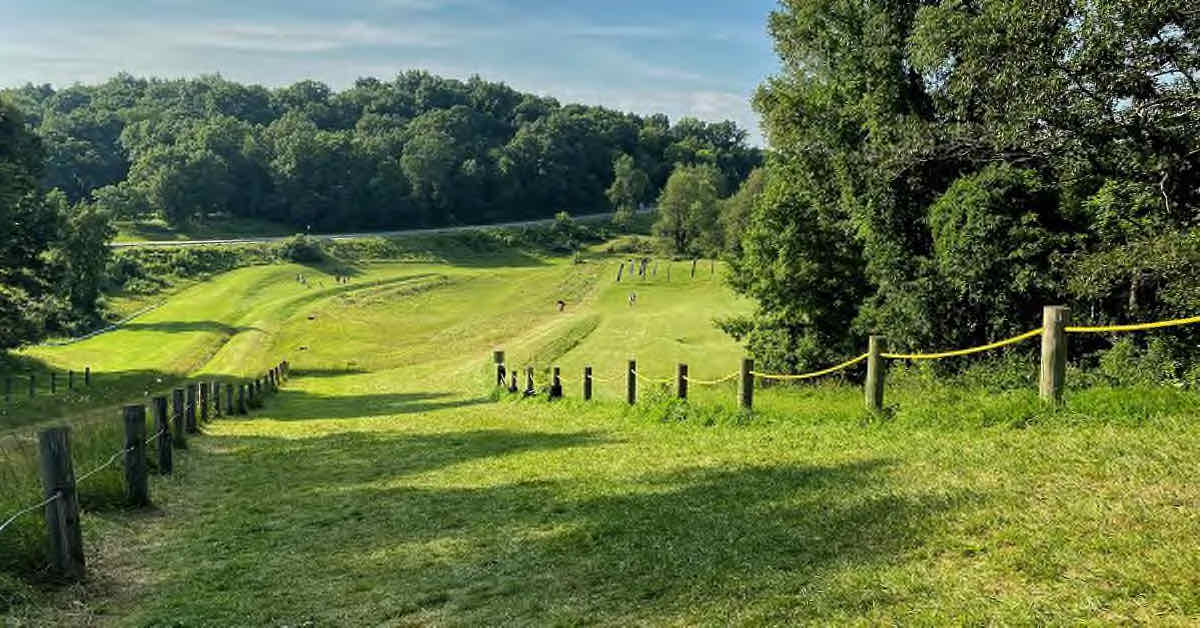 Top 10 Disc Golf Cities USA 6 Ann Arbor, Michigan Release Point