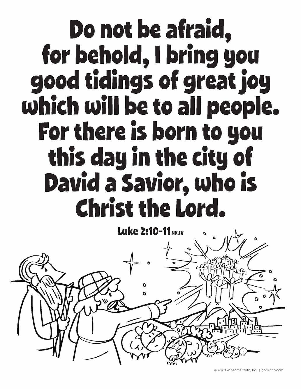 The Christmas Story for Kids Luke 21014 — Minno Parents