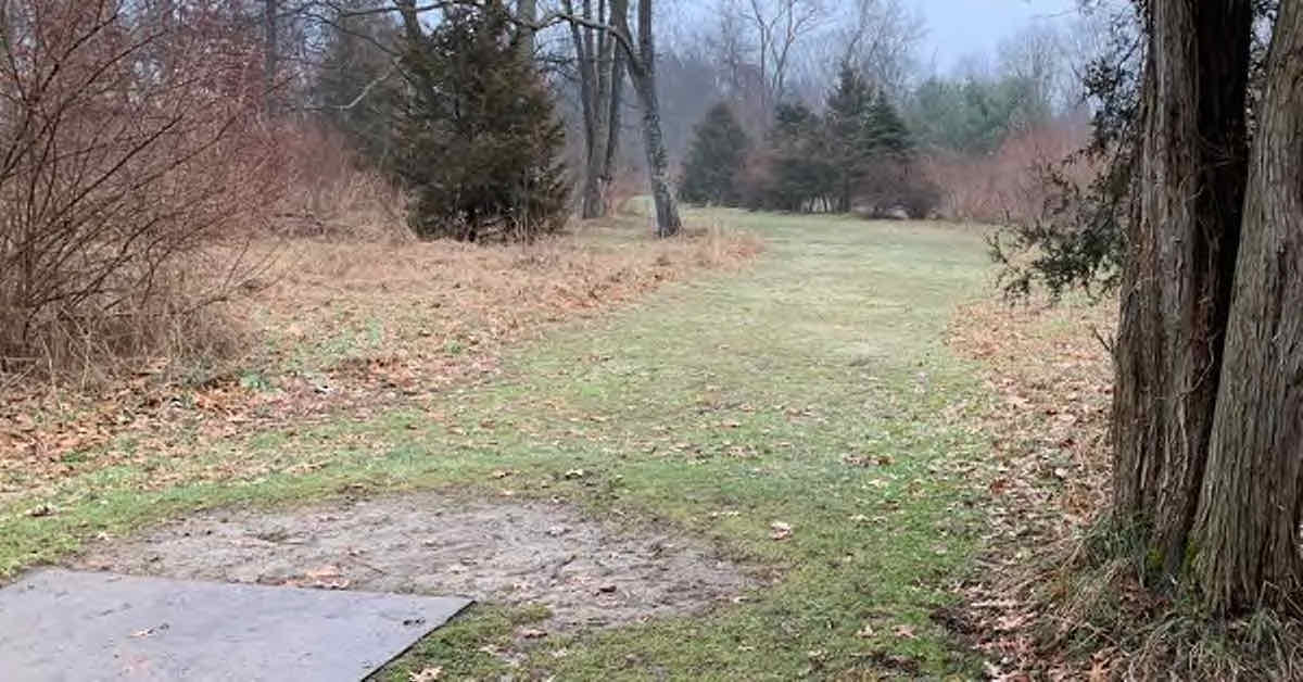 Top 10 Disc Golf Cities USA 6 Ann Arbor, Michigan Release Point