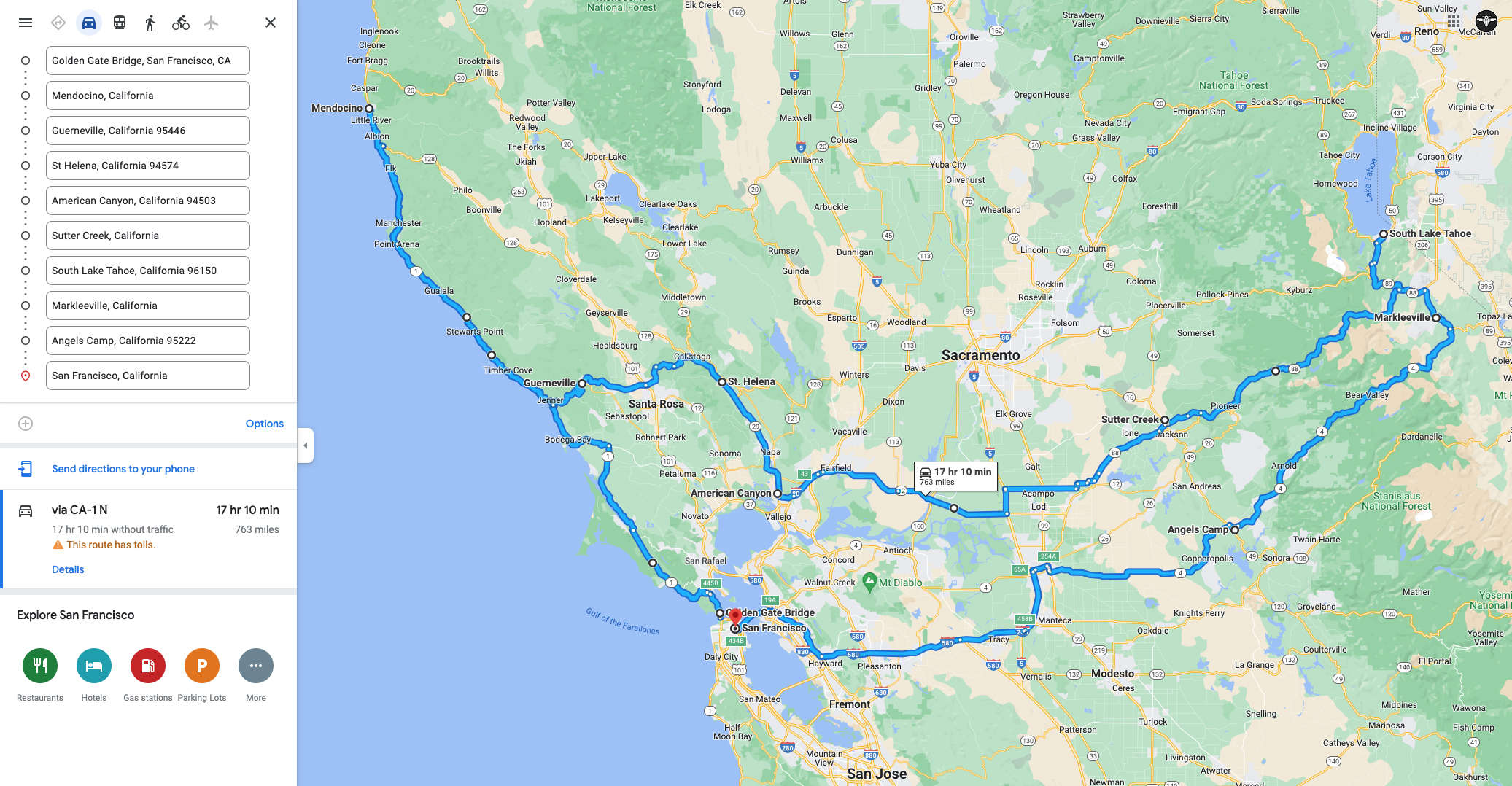 Northern California Motorcycle Ride One of the Best Routes in America