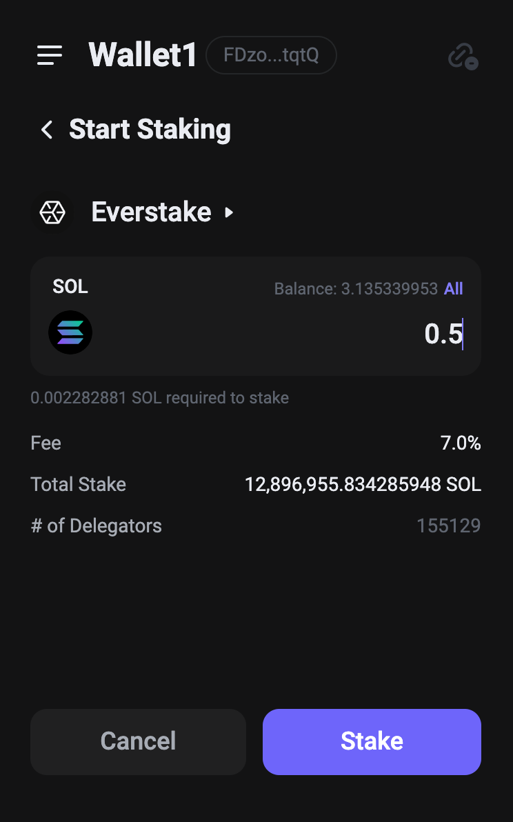 Blog How to Stake Solana (SOL) via Slope  Wallet