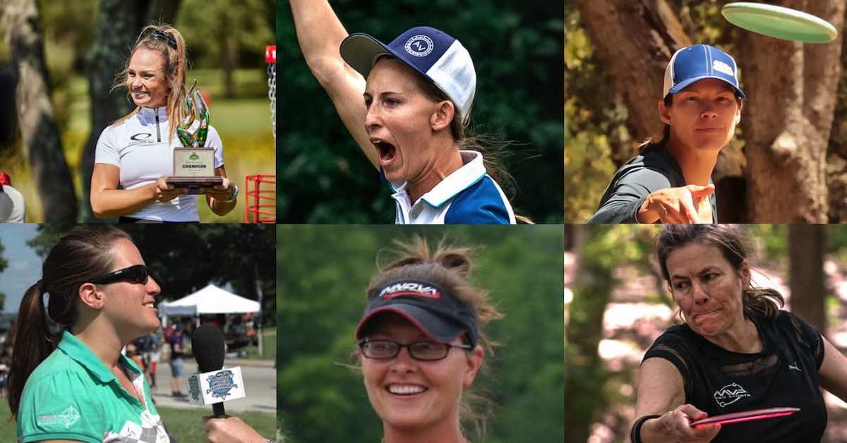 All Open Women Disc Golf World Champions & Most Top 5s Release Point