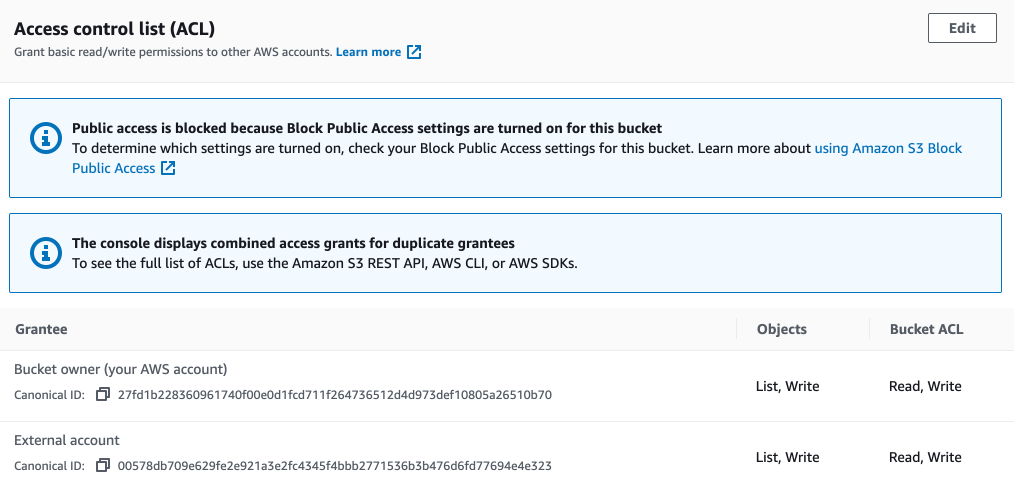 Destinations Amazon Redshift Configure your own S3 bucket for
