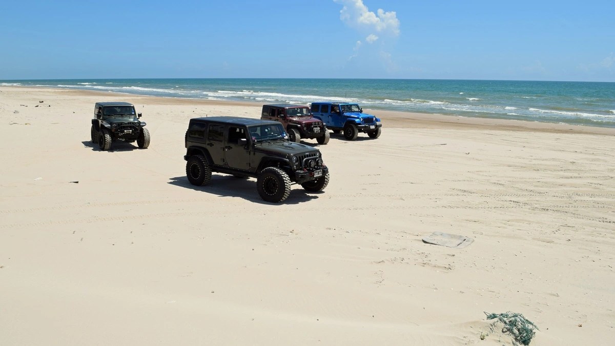 Texas Beach Driving and Camping Trails Offroad