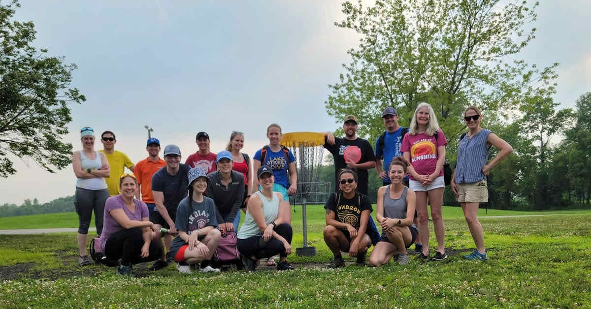 Top 10 Disc Golf Cities USA 9 Dayton, Ohio Release Point The