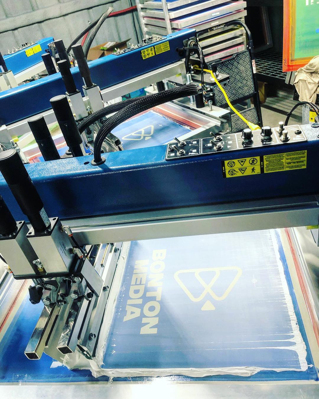 From Manual to Automatic Screen Printing. All in a Shipping Container