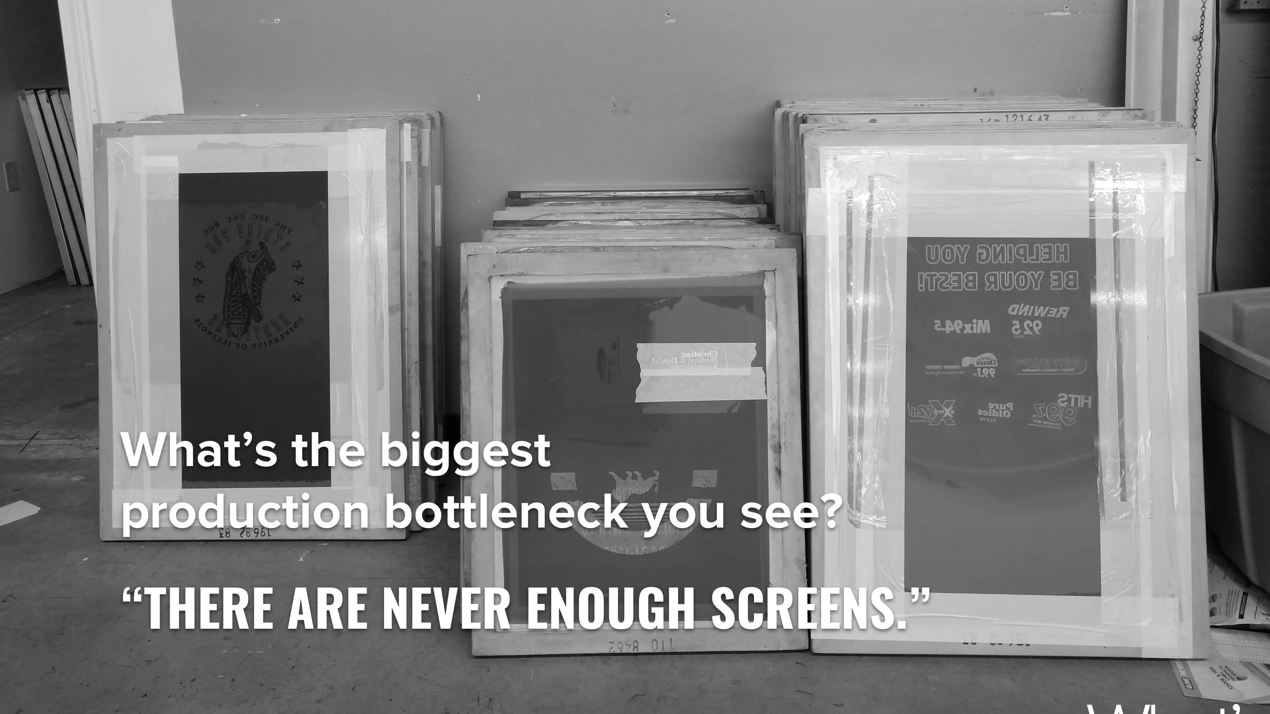 10 Tips With Screen Printing Pros Ryan Moor and Printed