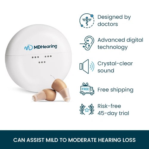 Shop the MDHearing® NEO - Tiny Rechargeable Hearing Aid