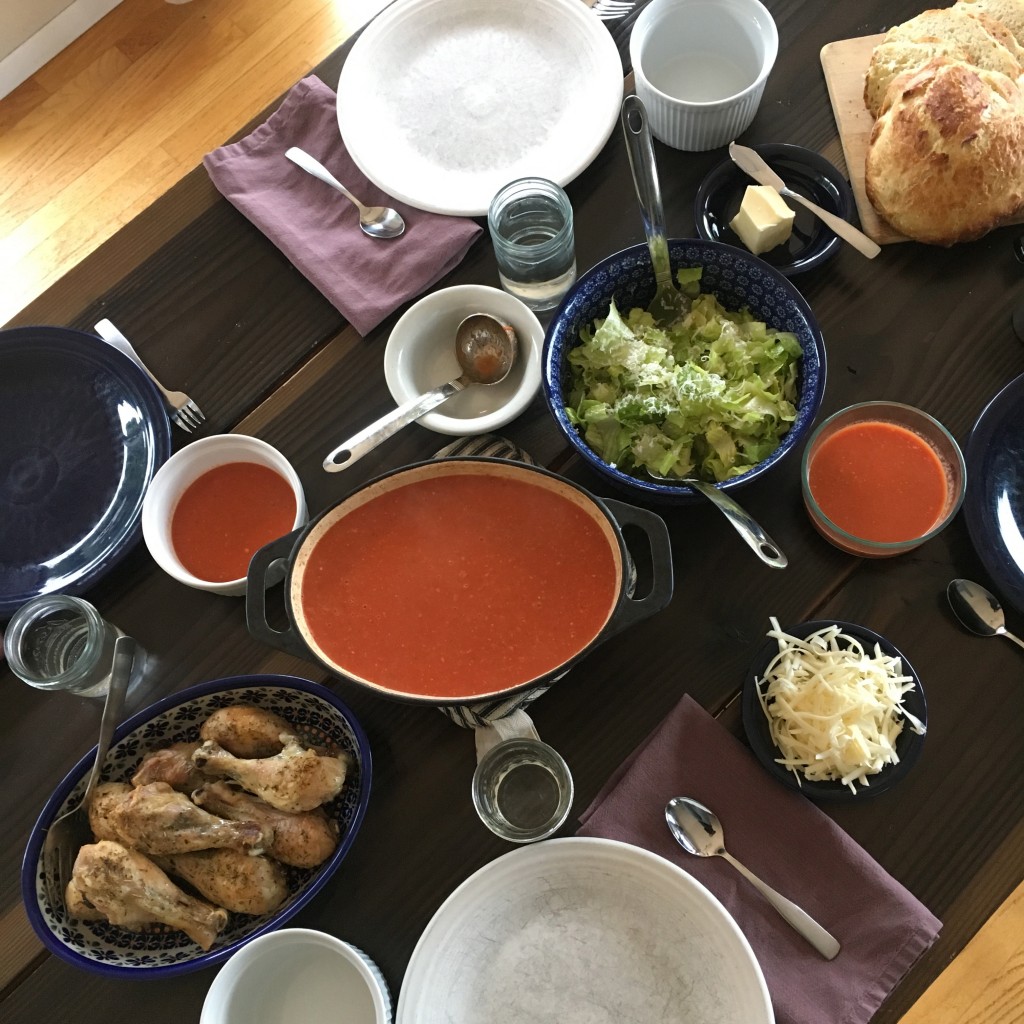 The Importance of The Family Dinner Table CreateMyCookbook Blog