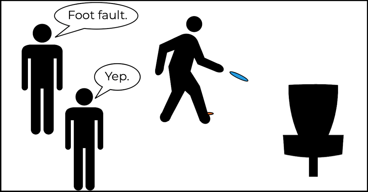Disc Golf Rules Explained Foot Faults & Legal Stances Daily Disc Golf News
