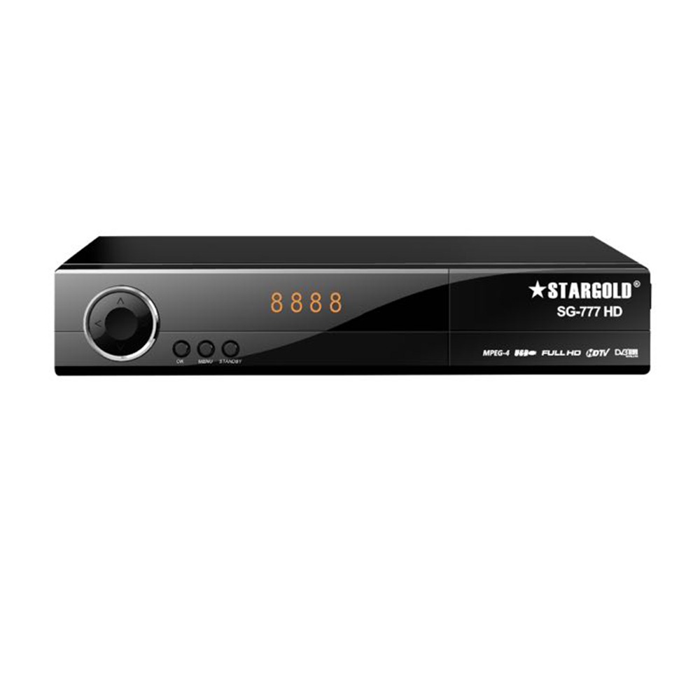 Stargold Satellite Receiver 4k Ultra HD Audio And Video Box, SG777 HD