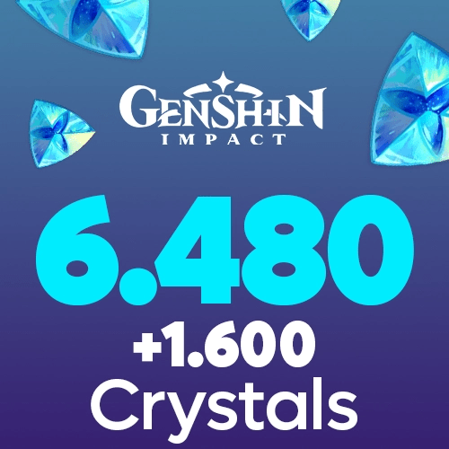 Buy 6480 + 1600 Genesis Crystals
