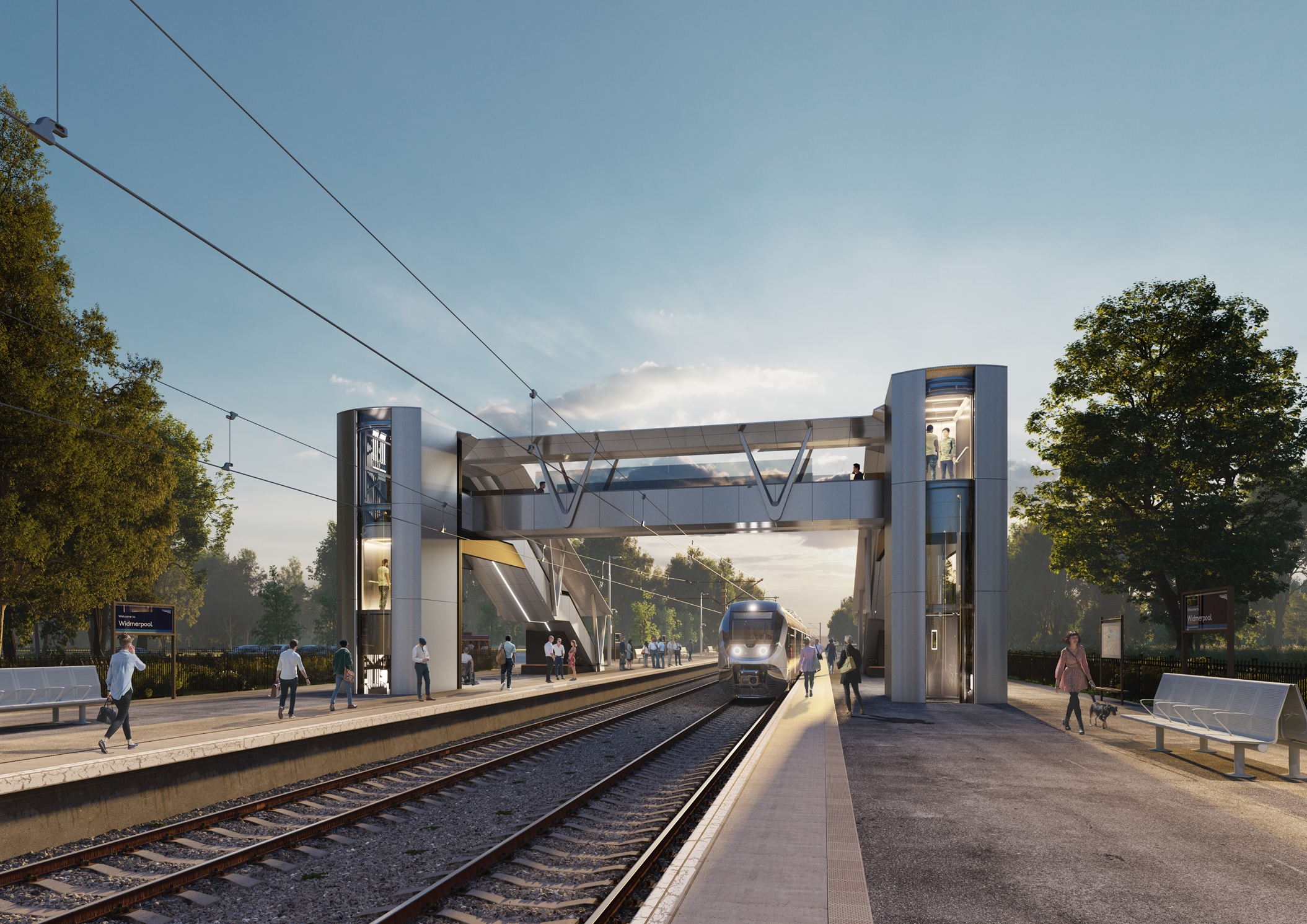 Modular footbridge set to revolutionise railway crossing design New