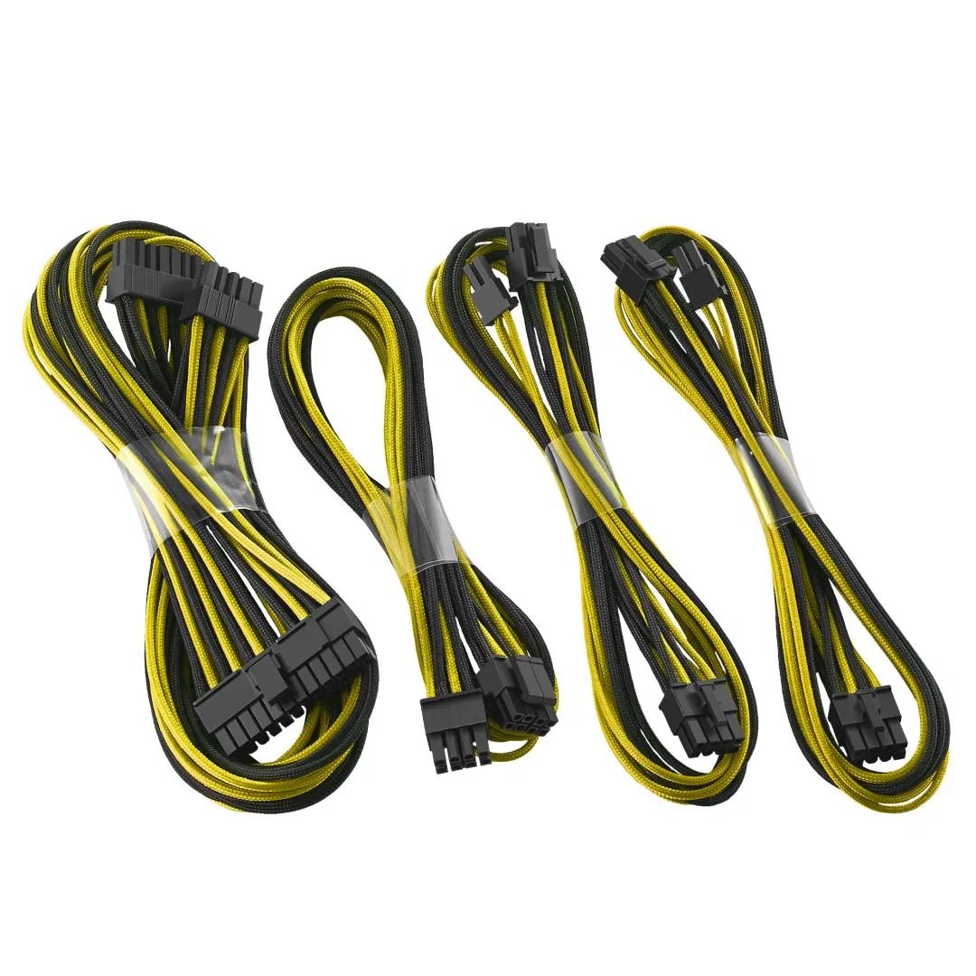 CableMod CSeries ModFlex Basic Cable Kit for Corsair RM (Yellow Label
