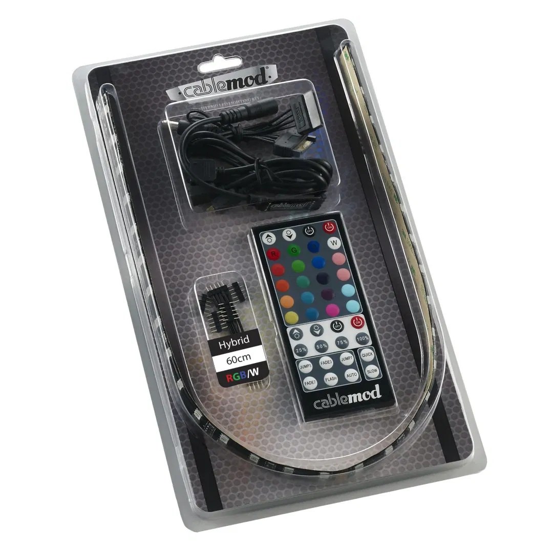 CableMod WideBeam Hybrid LED Kit 60cm RGB/W CableMod