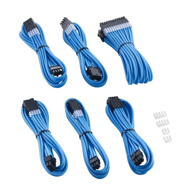 CableMod PRO ModMesh Cable Extension Kit LIGHT BLUE CableMod
