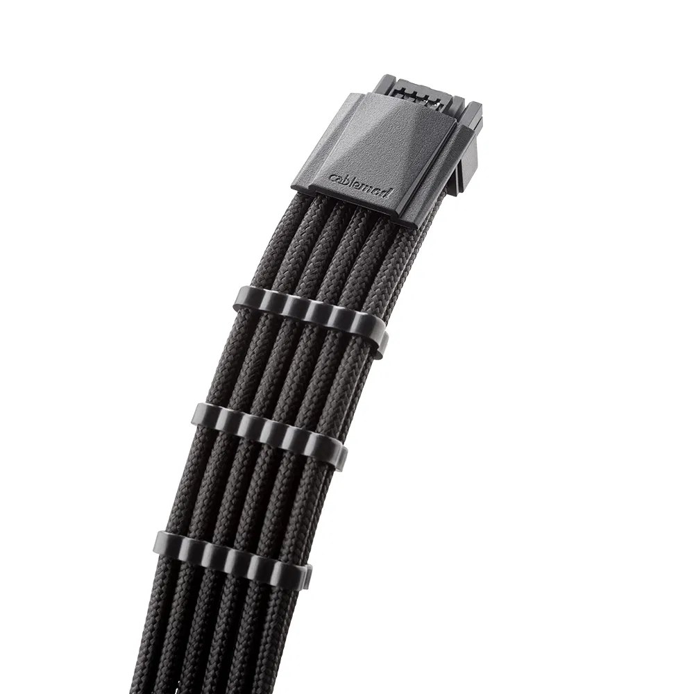 CableMod ESeries Pro ModFlex Sleeved 12VHPWR PCIe Cable for EVGA G / G+ / P / P+ / T (Black