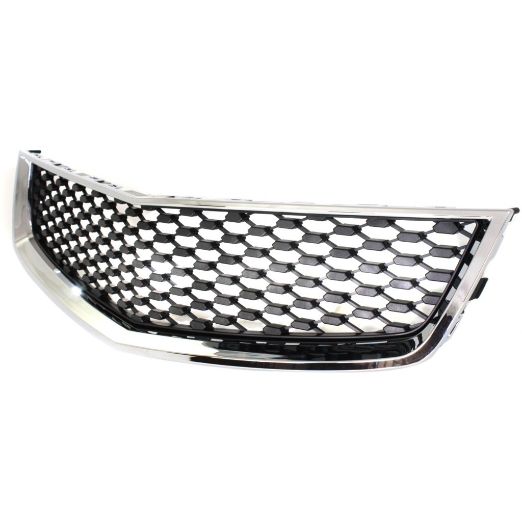 For Chevy Equinox Front Bumper Grille 20102015 Lower Chrome Shell