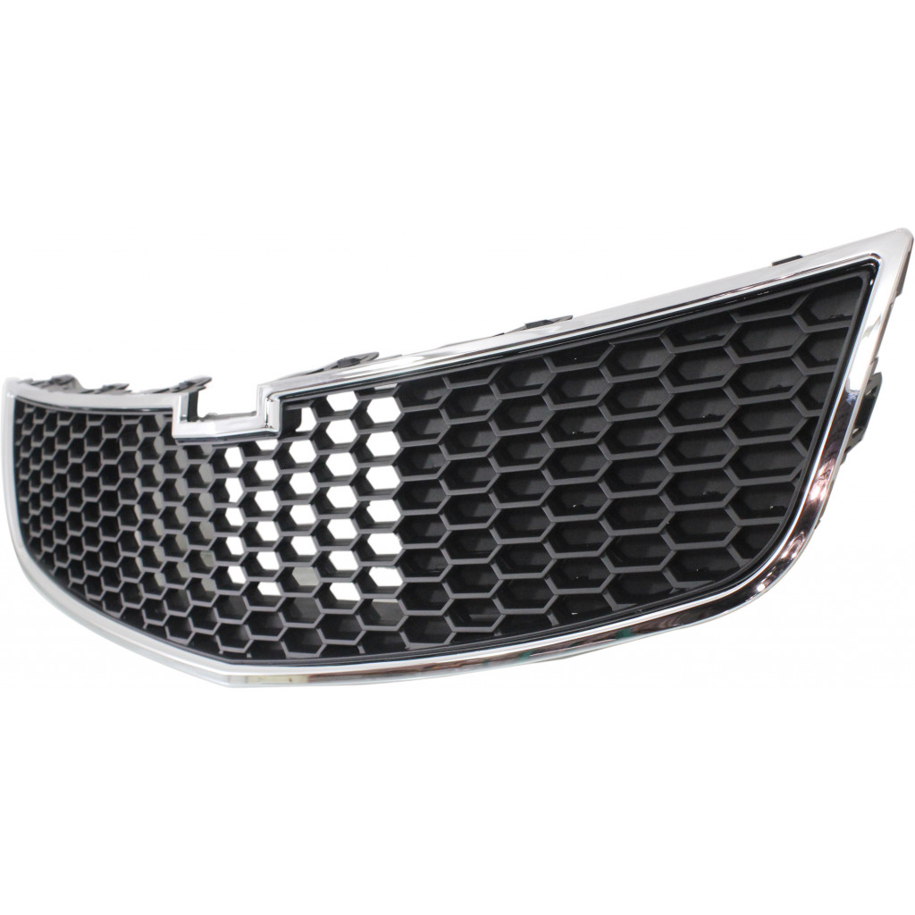 For Chevy Cruze Front Bumper Grille 20112014 Lower 14L Engine Chrome